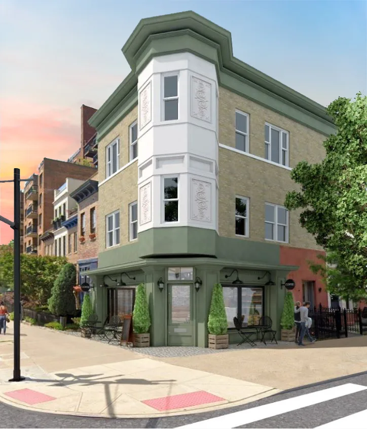 Hart Veritas Architecture — corner café and mixed-use commercial project